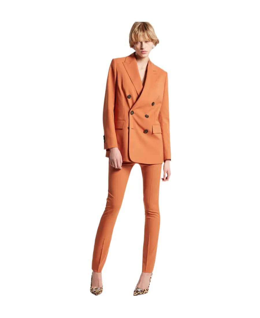 Slim-Cut Tailored Trousers
