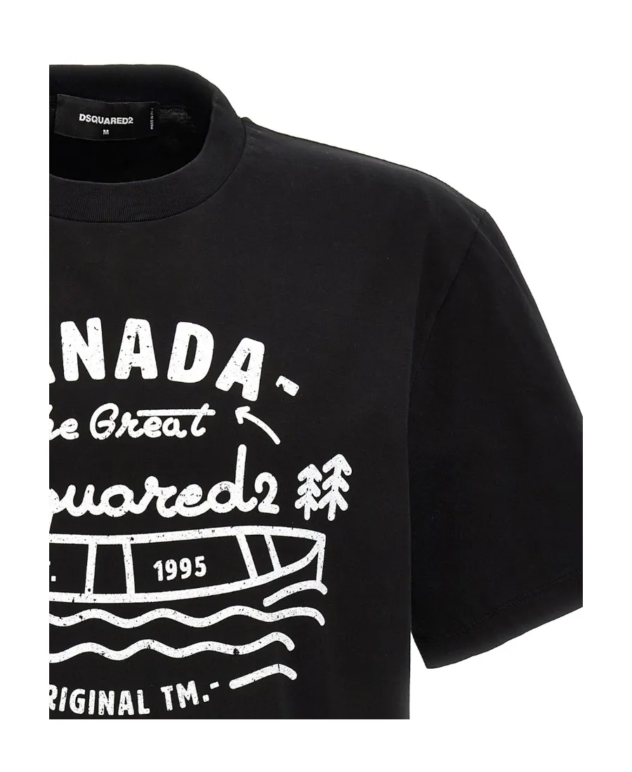 Logo Printed Crewneck T-Shirt