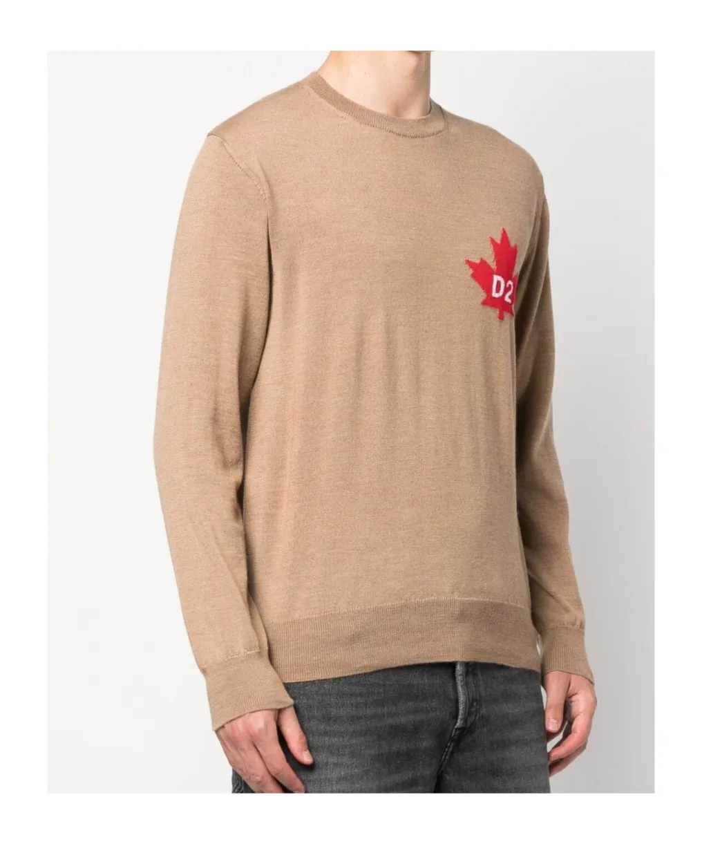 Fine-Knit Crew-Neck Jumper