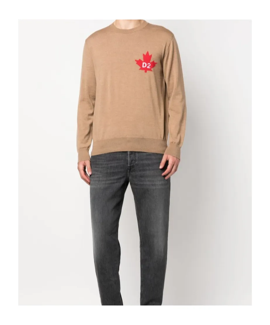 Fine-Knit Crew-Neck Jumper