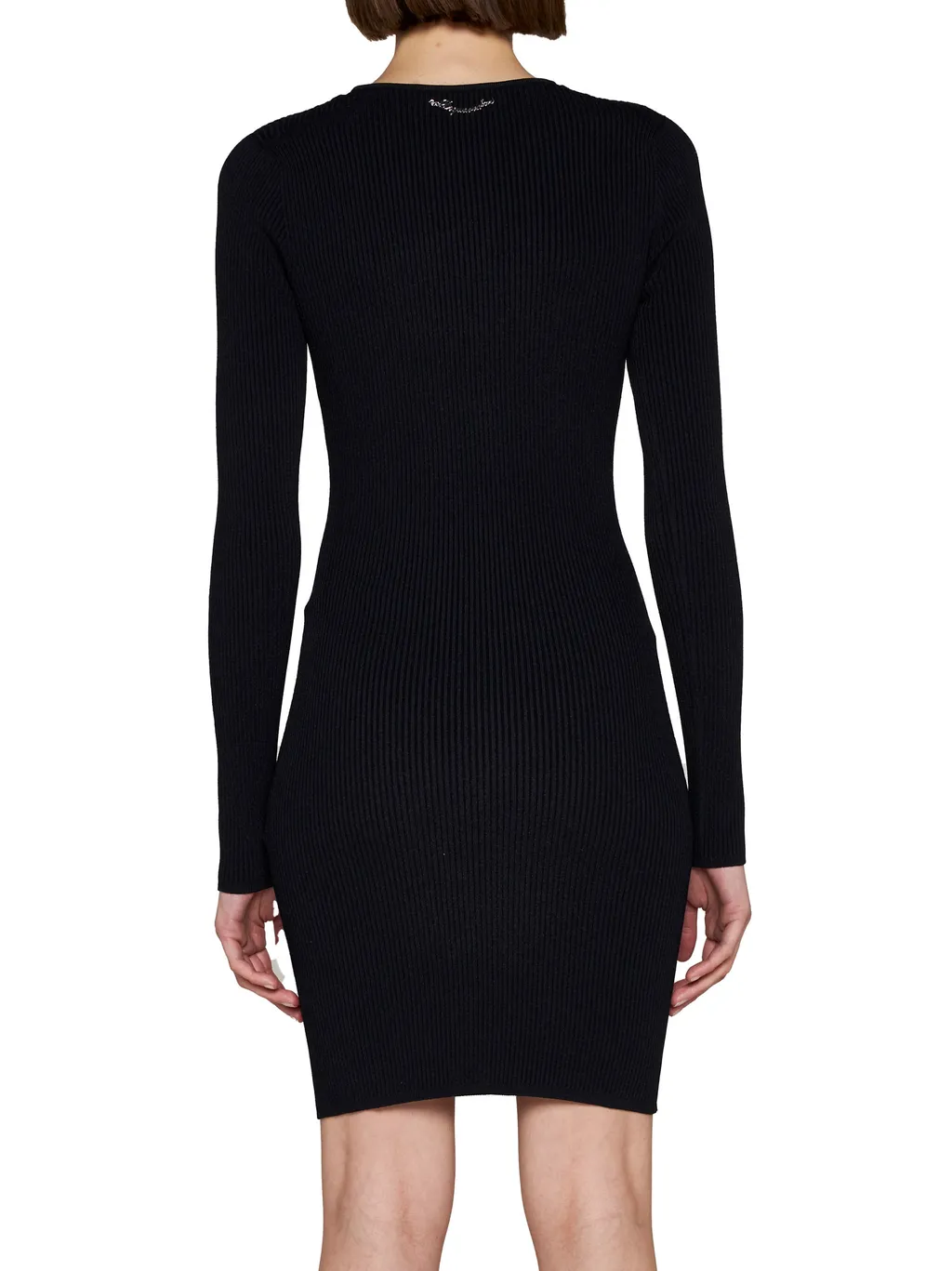 Cut-Out Straight Hem Mini Dress
