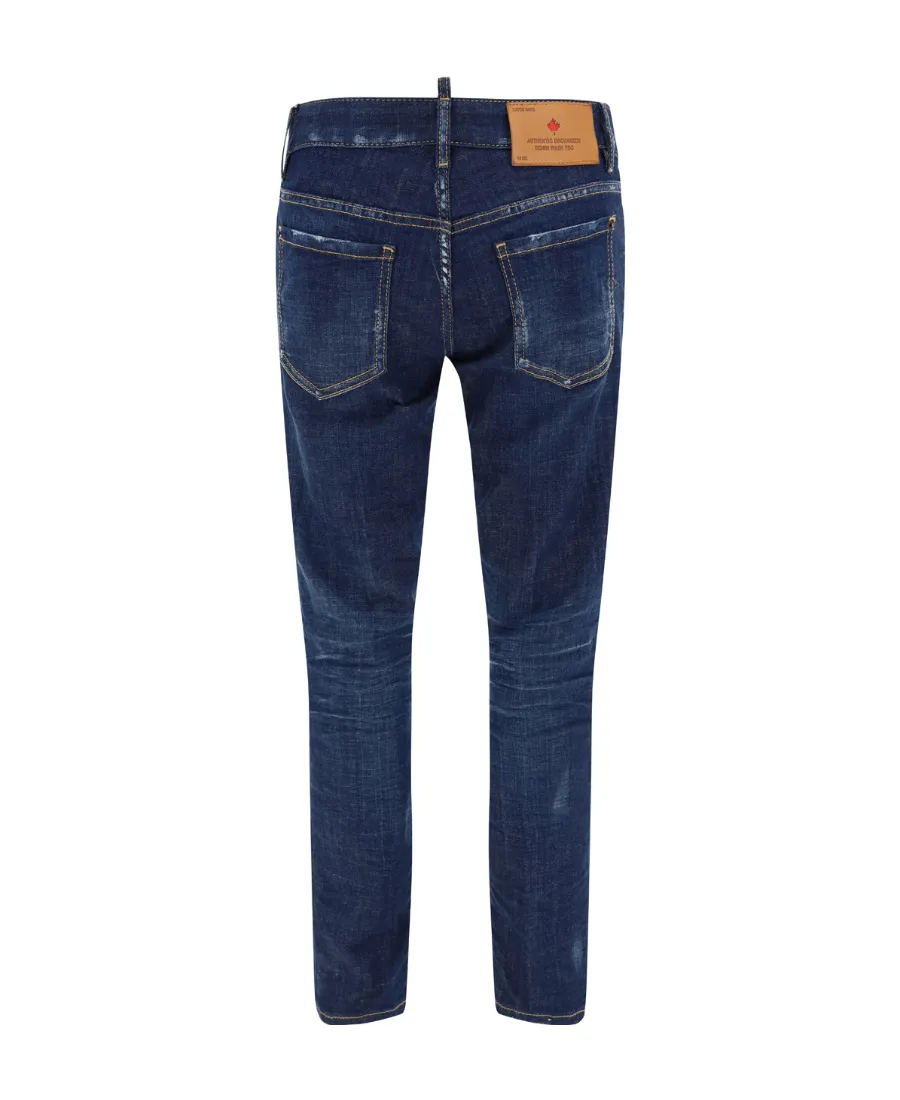 Logo Patch Skinny Jeans