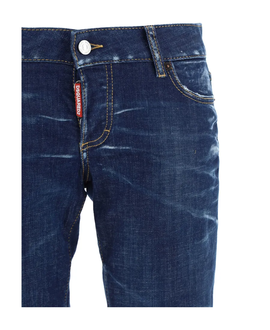 Logo Patch Skinny Jeans