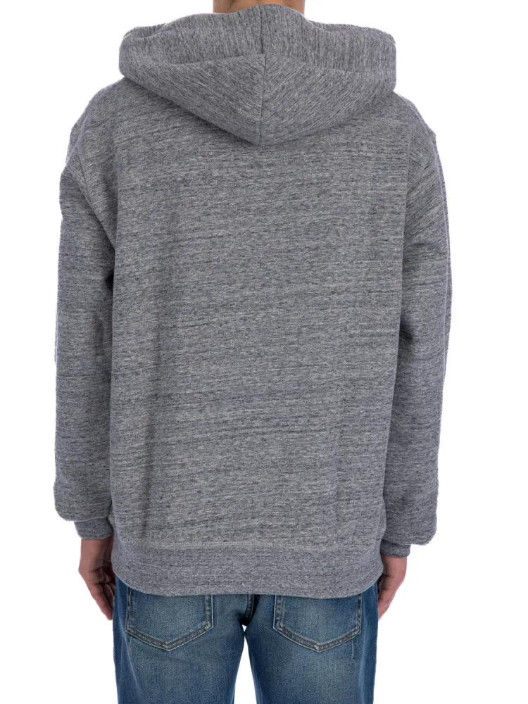 Logo Printed Drawstring Hoodie