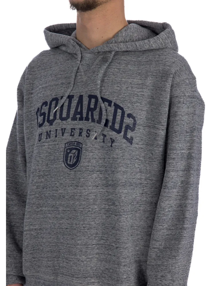 Logo Printed Drawstring Hoodie