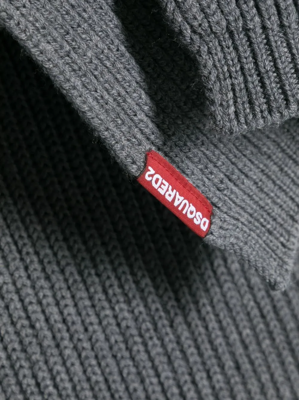 Logo Patch Scarf-Beanie Set