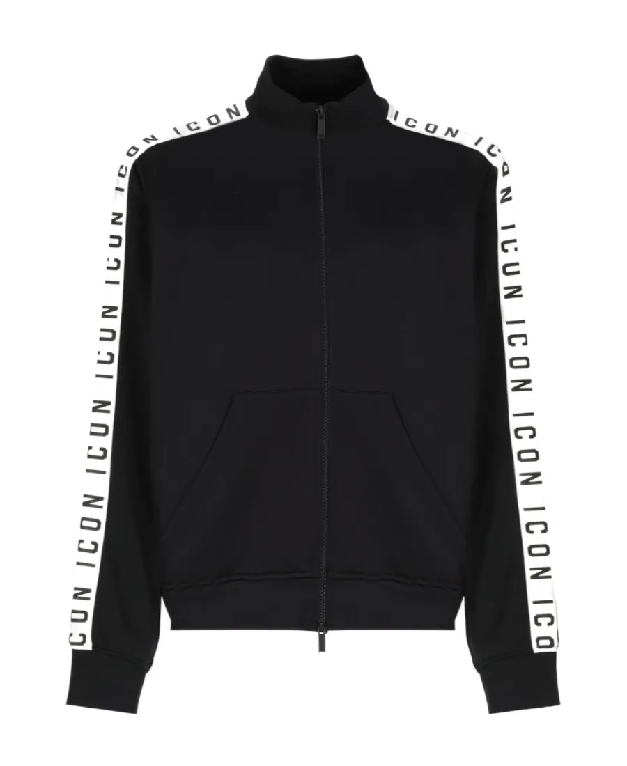 Logo Tape Zip-Up Jacket