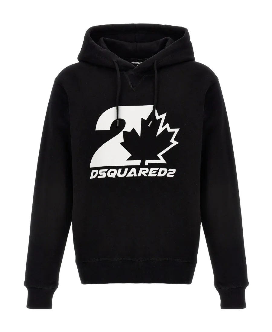 Logo-Printed Drawstring Hoodie