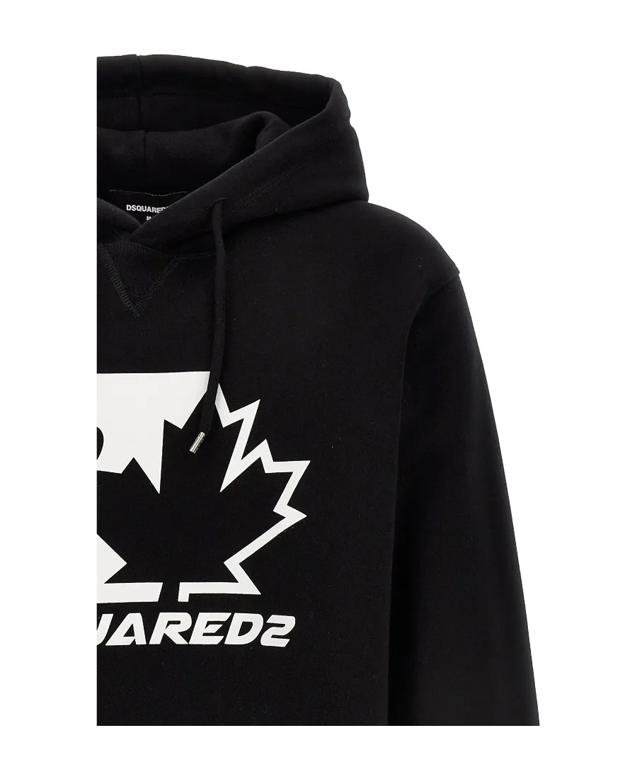 Logo-Printed Drawstring Hoodie