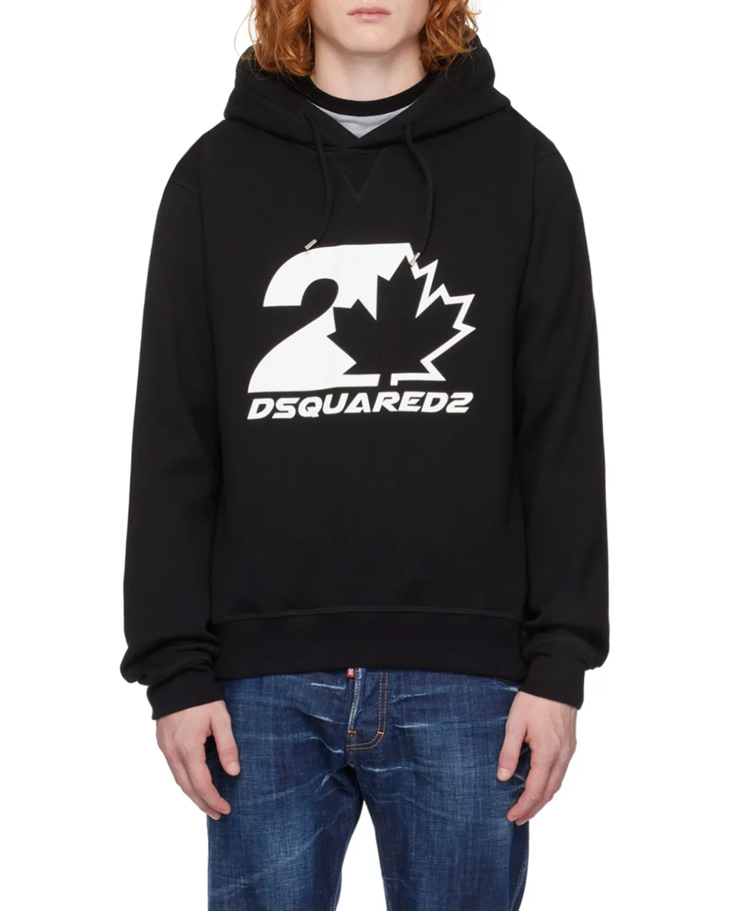 Logo-Printed Drawstring Hoodie