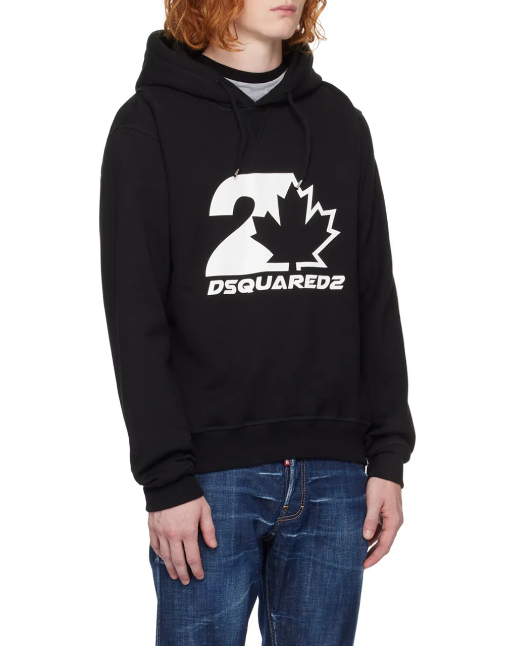 Logo-Printed Drawstring Hoodie