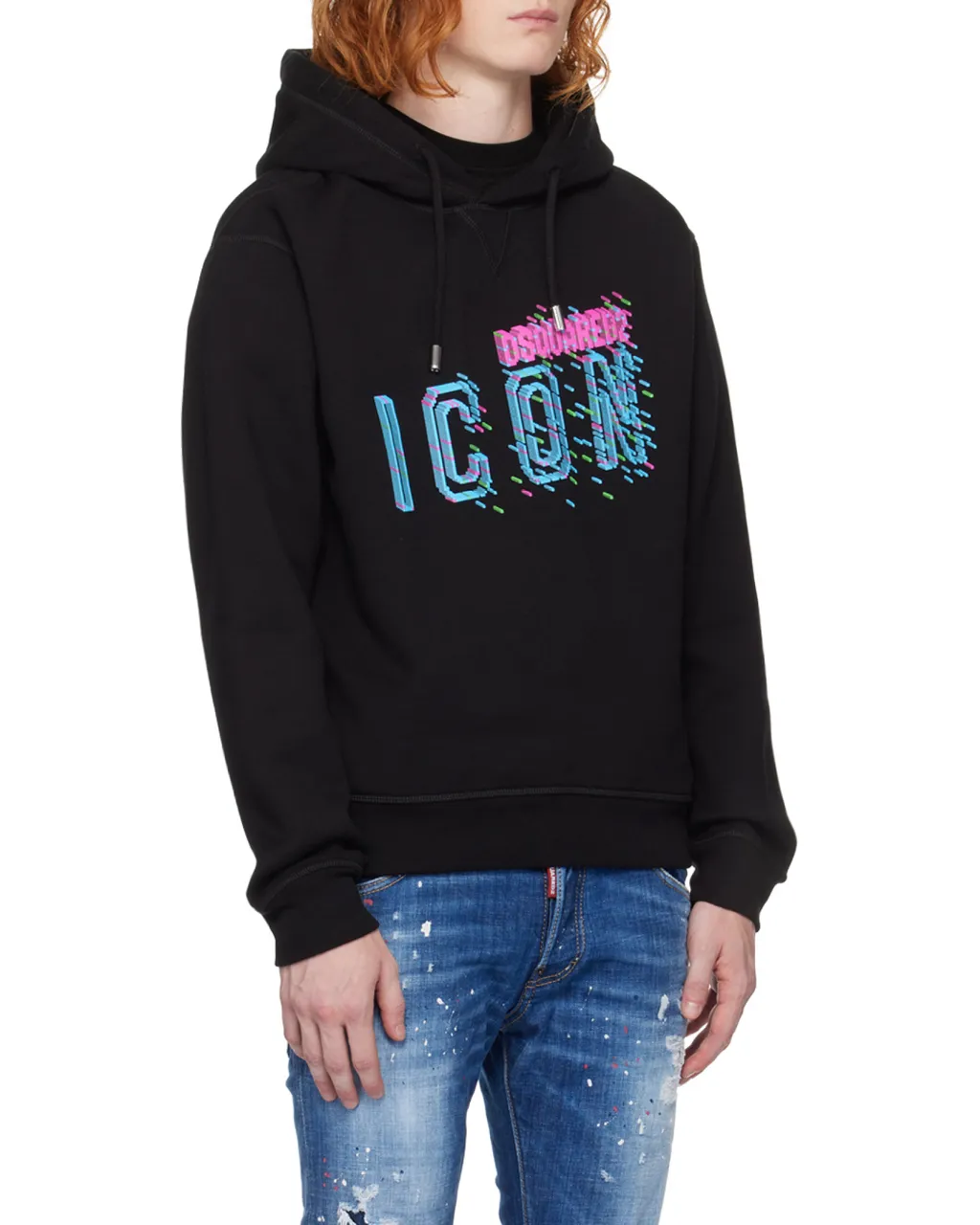 Logo Printed Drawstring Hoodie