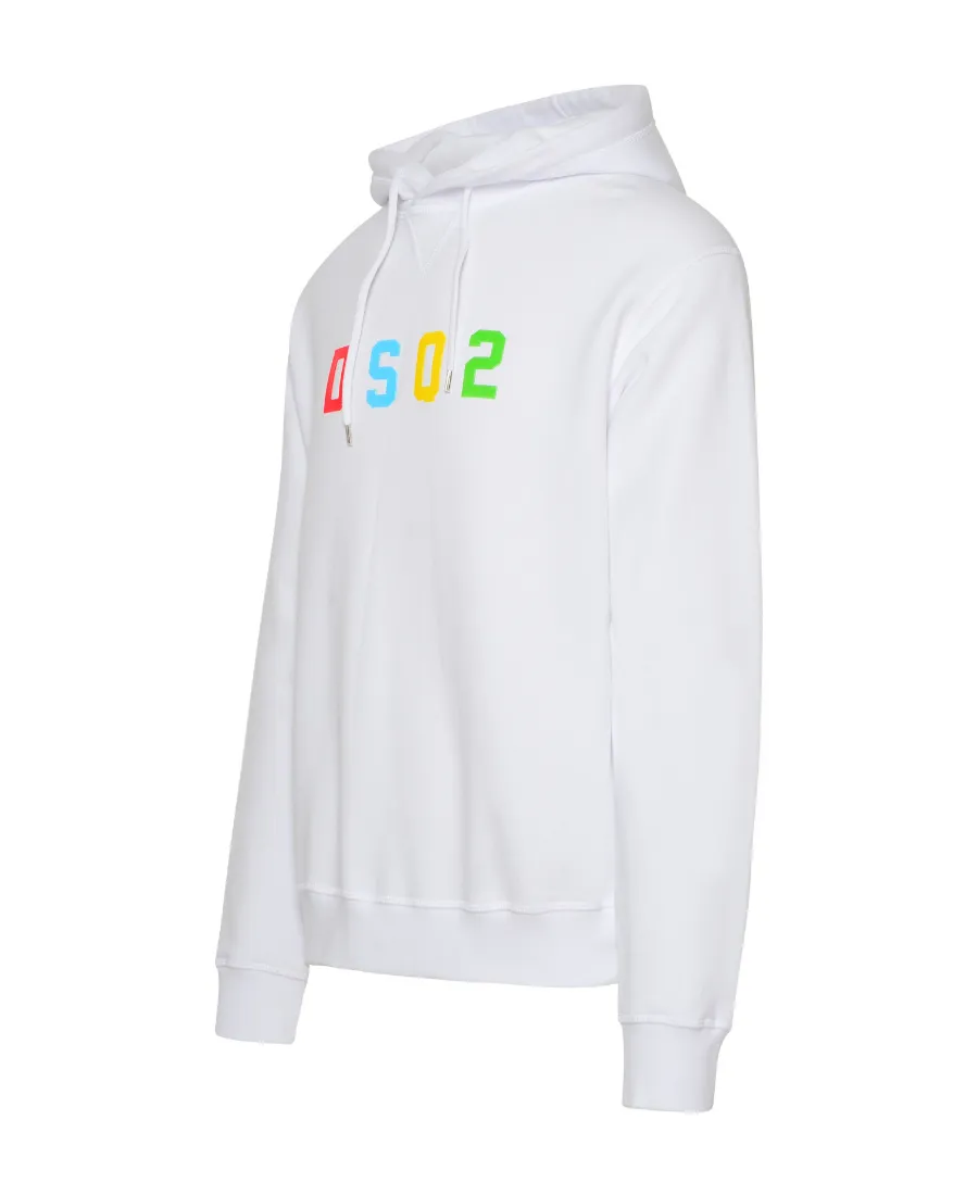 Logo Printed Drawstring Hoodie