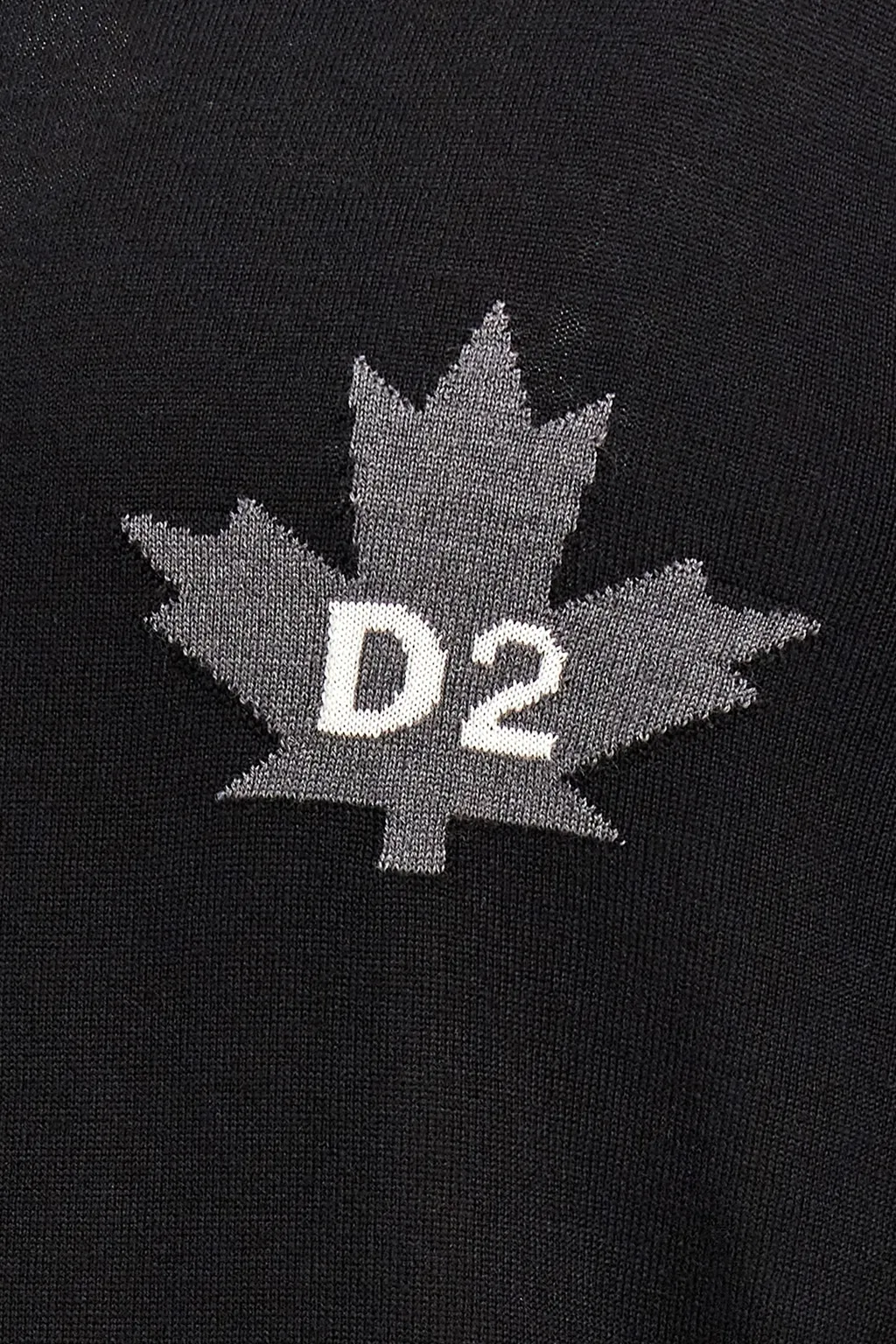 Logo-Intarsia Crewneck Jumper