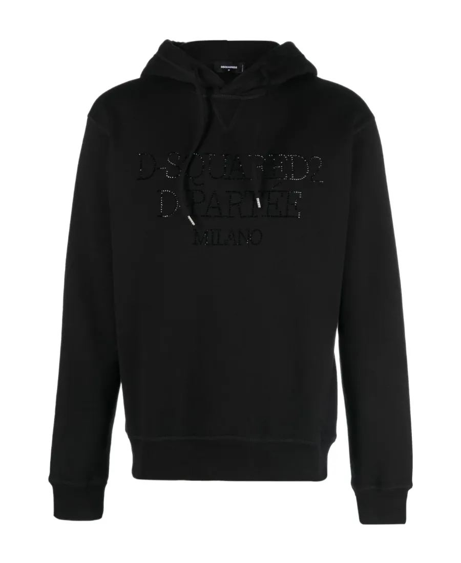 Drawstring Long-Sleeved Hoodie