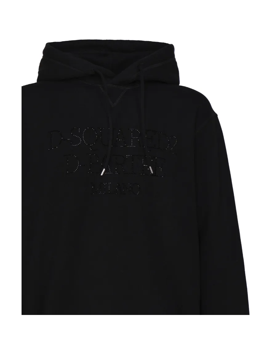 Drawstring Long-Sleeved Hoodie