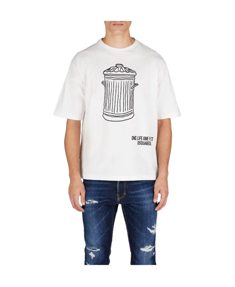 Graphic-Print Organic Cotton T-Shirt