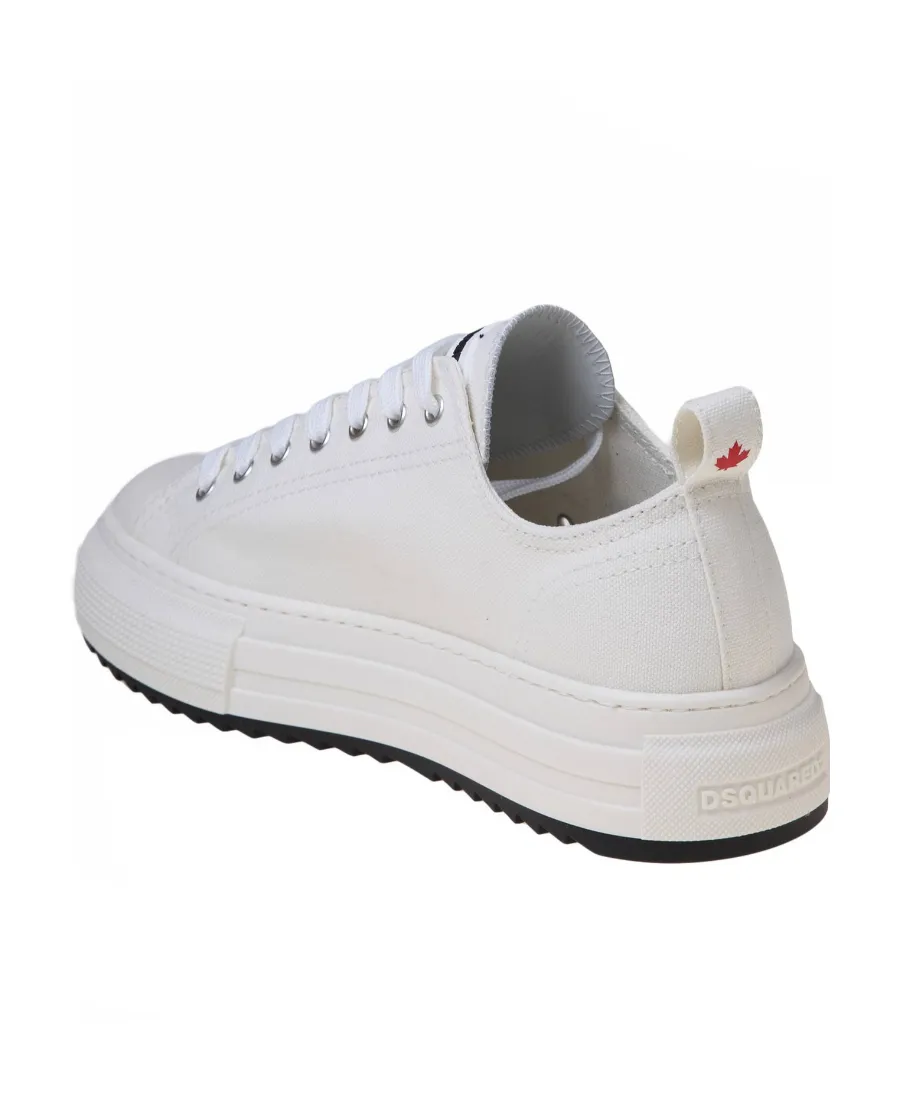 Round Toe Platform Sneakers