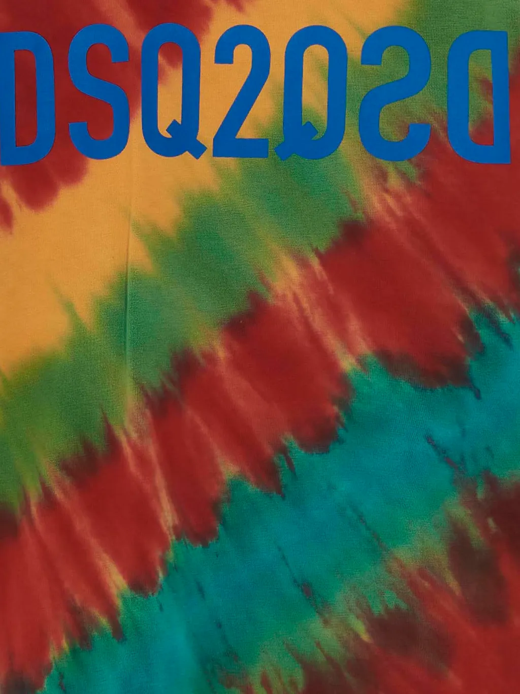 Logo-Print Tie-Dye T-Shirt