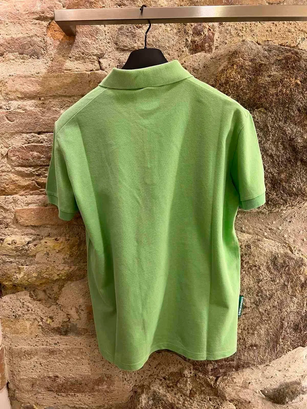 Logo Printed Short Sleeved Polo Shirt