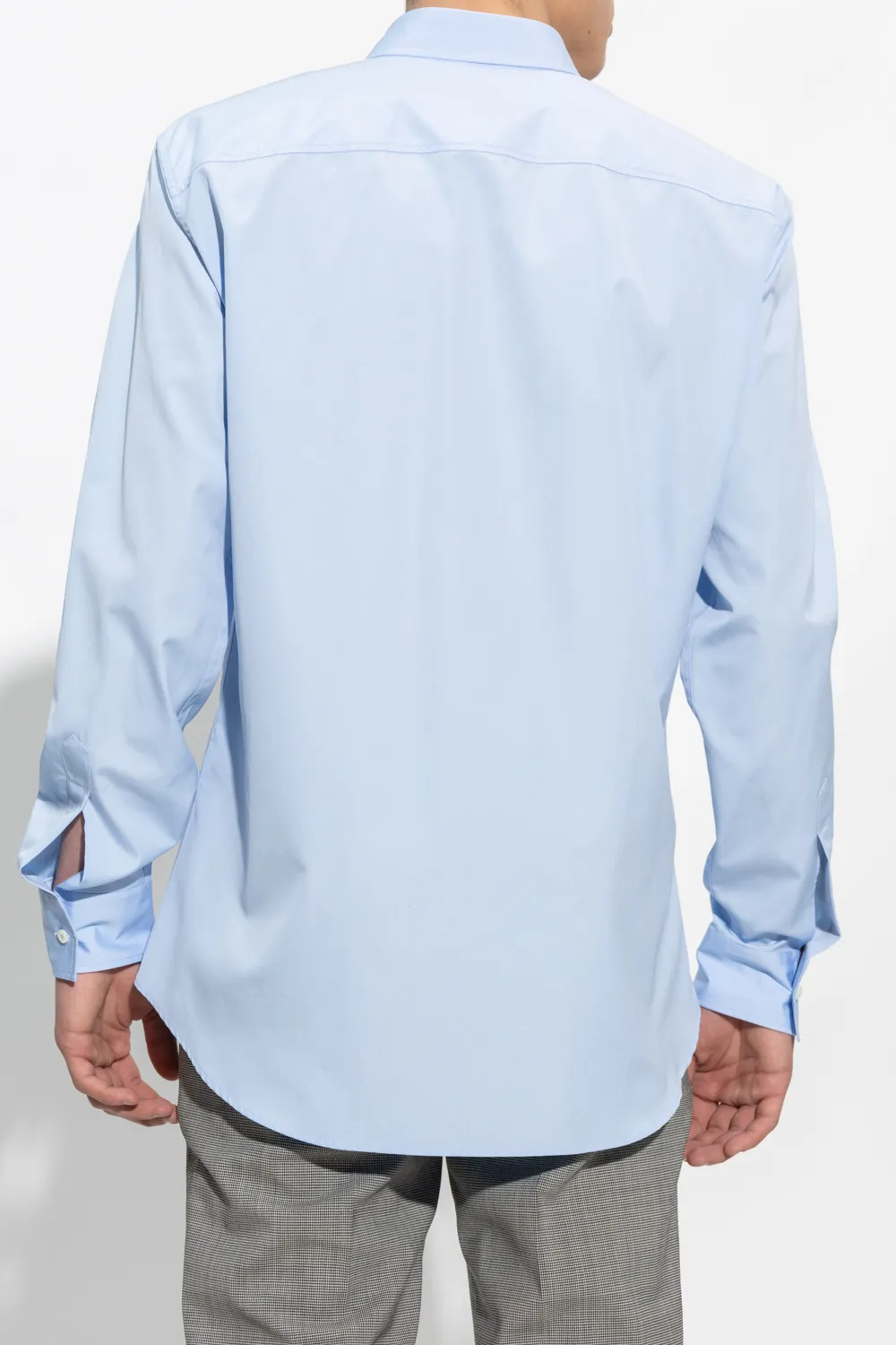 Logo-Embroidered Button-Up Shirt