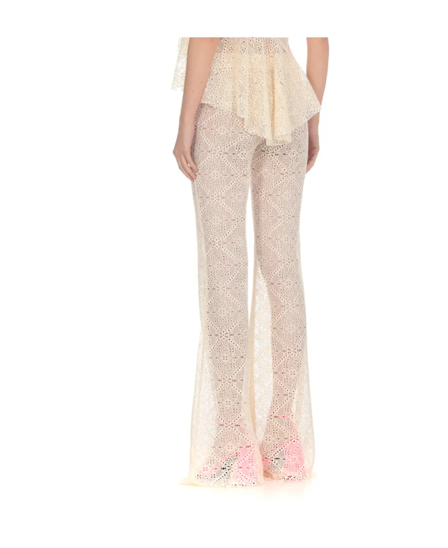 High Waist Flared Pants