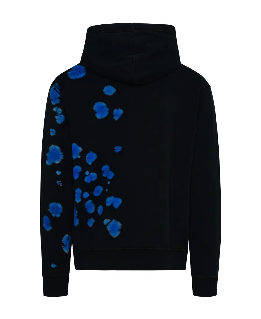 Dye-Print Cotton Hoodie