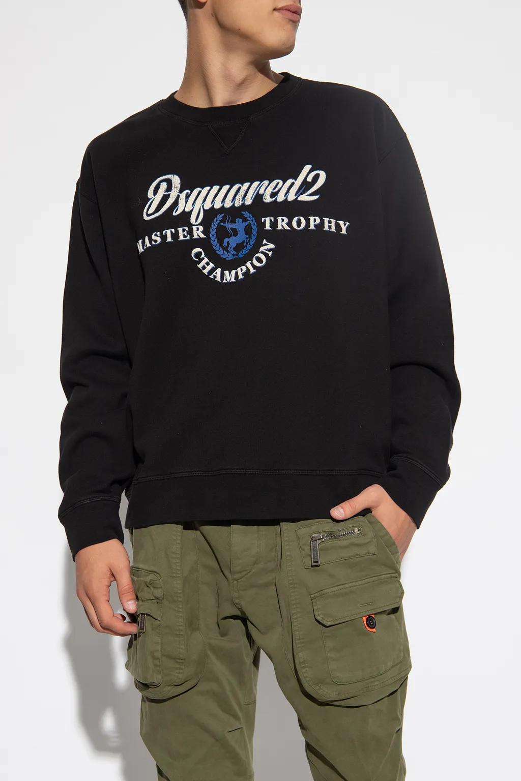 Logo Printed Crewneck Sweatshirt