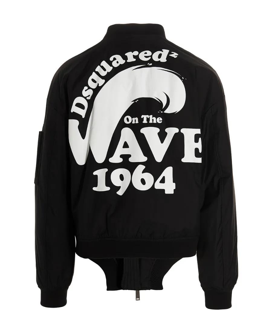 Dropped Shoulder Bomber Jacket