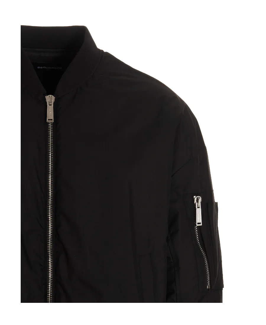 Dropped Shoulder Bomber Jacket