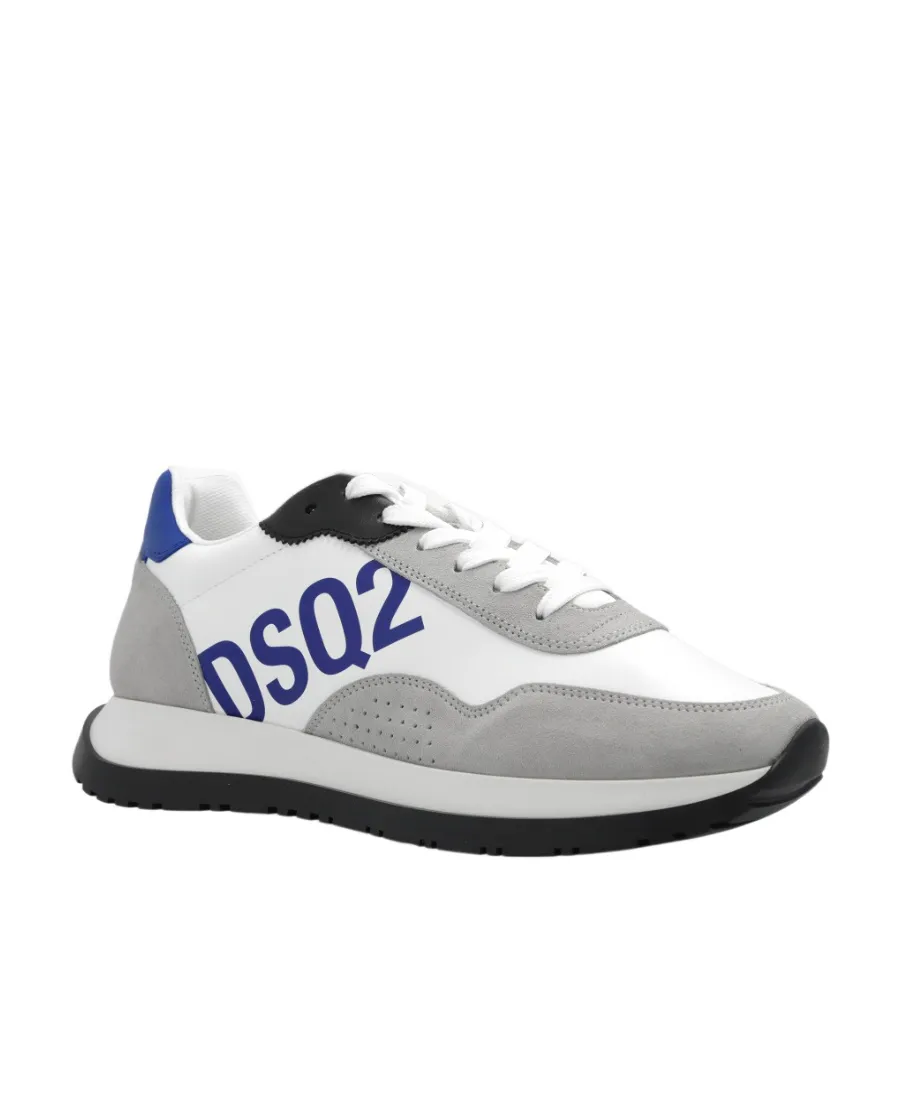 Logo Printed Color-Block Sneakers