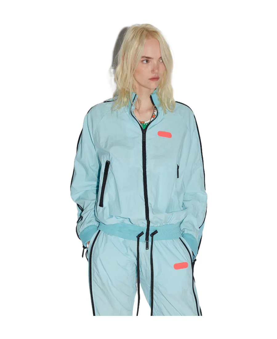 Zip-Sleeve Track Jacket