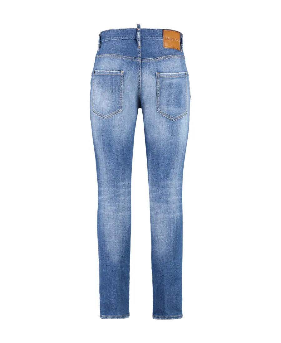 Logo Denim Pants