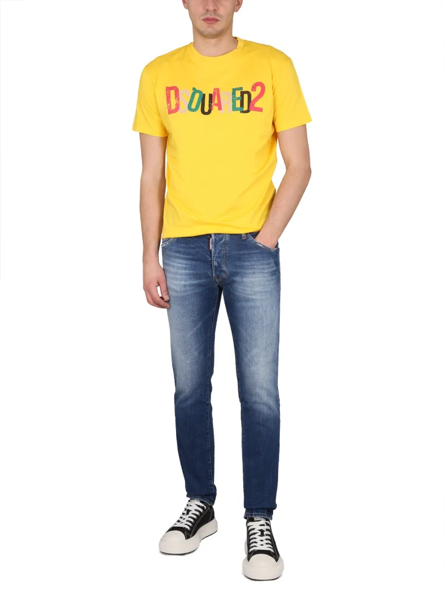 Logo Printed Crewneck T-Shirt