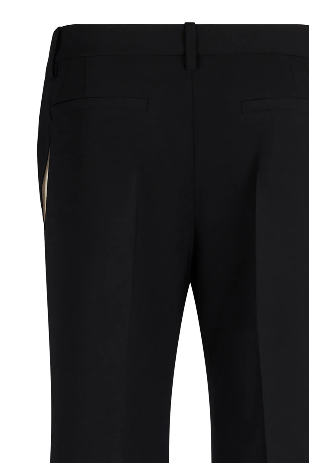 Cut-Out Detailed Flared Trousers