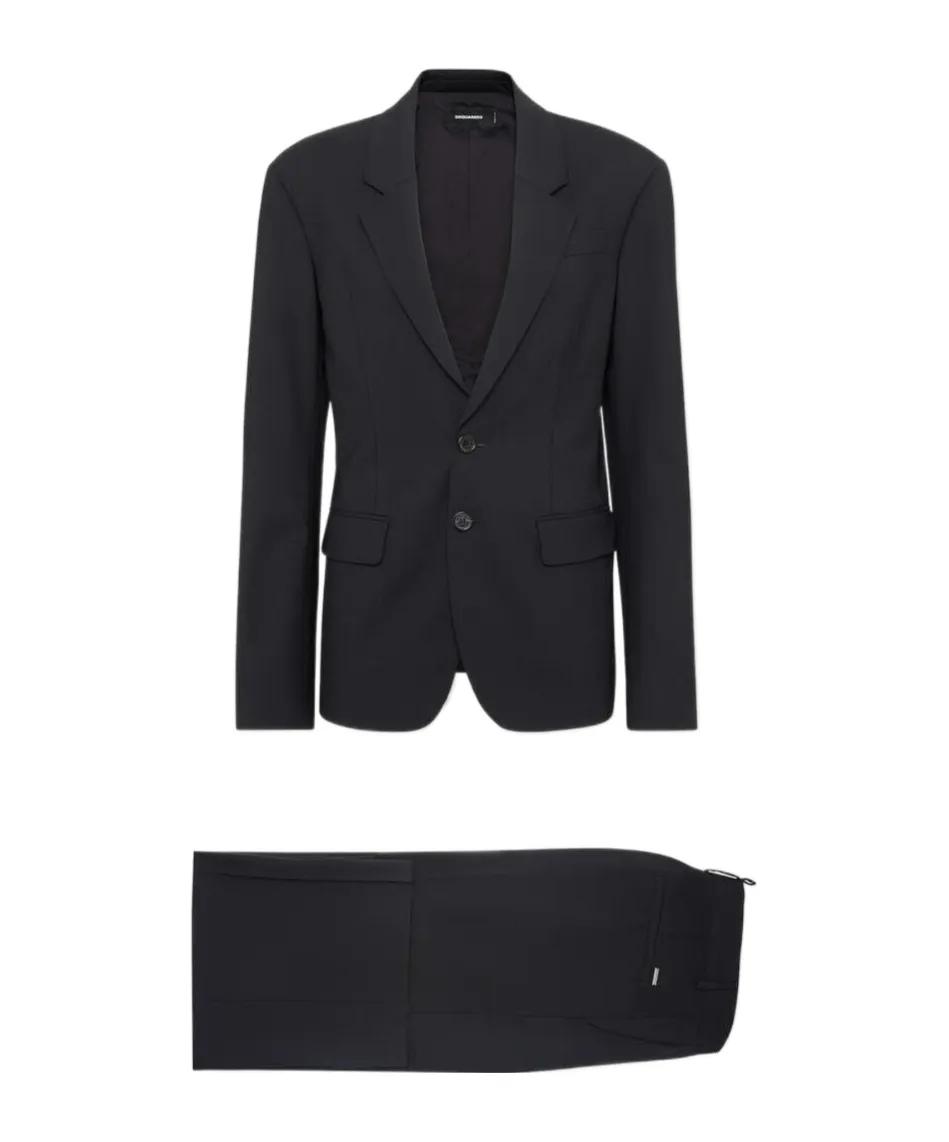 Single-Breasted Blazer And Wide-Leg Pants