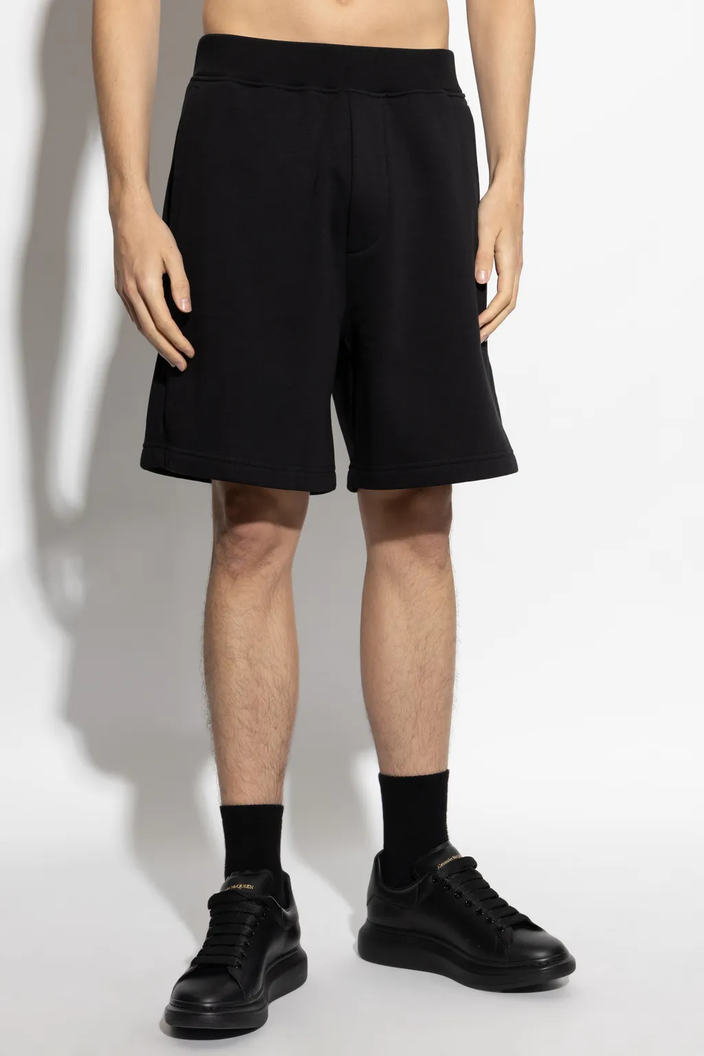 Logo-Rubberised Elasticated Waistband Shorts