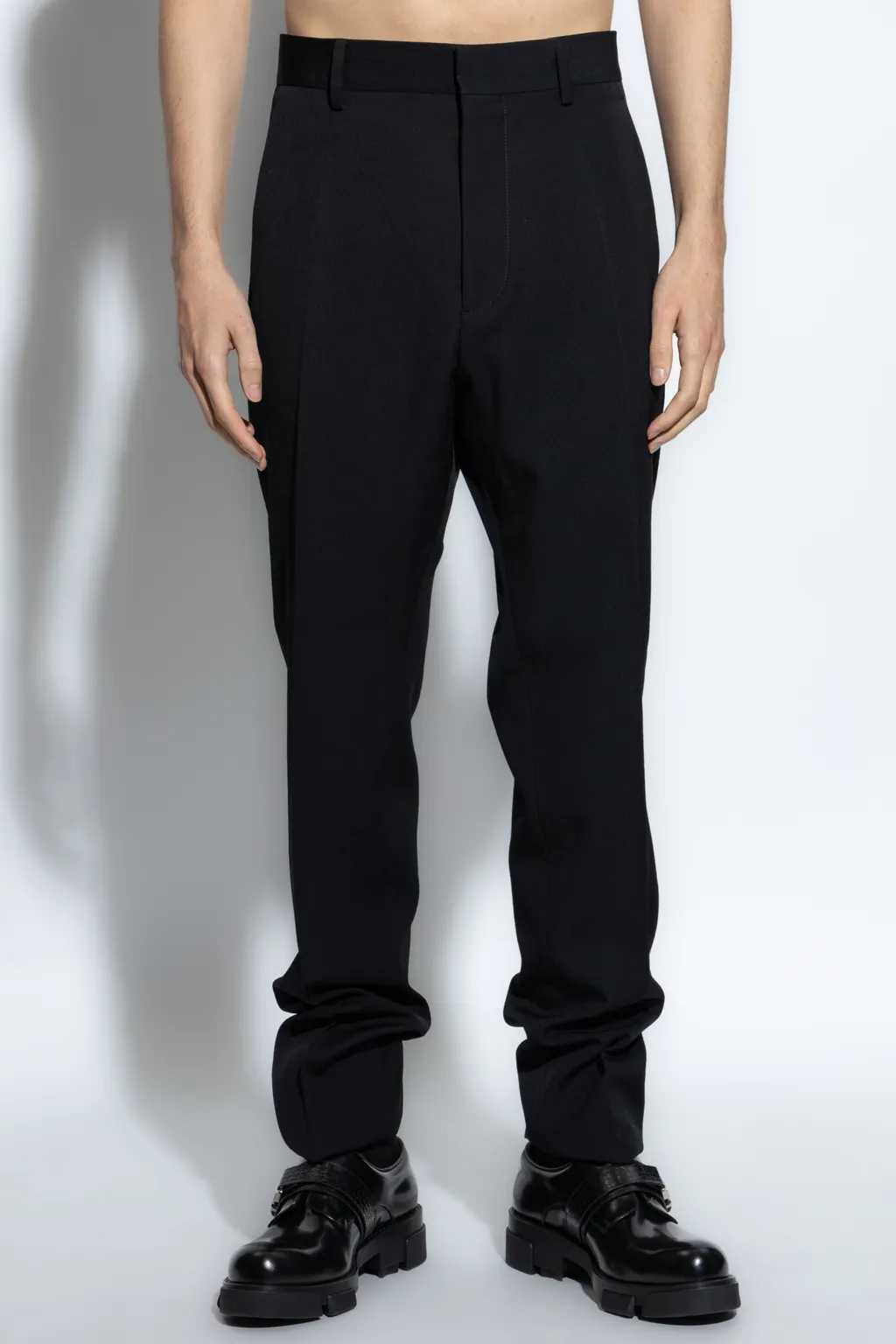 Logo Plaque Tapered Trousers
