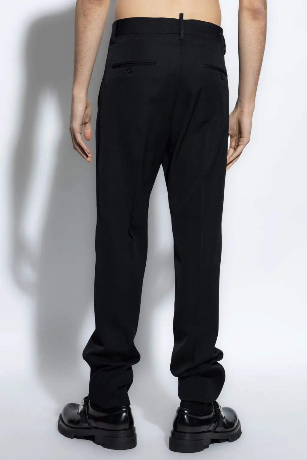 Logo Plaque Tapered Trousers