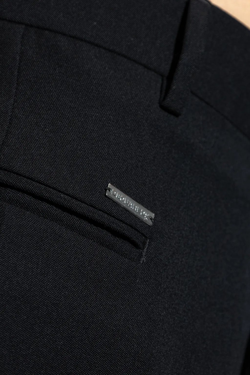 Logo Plaque Tapered Trousers