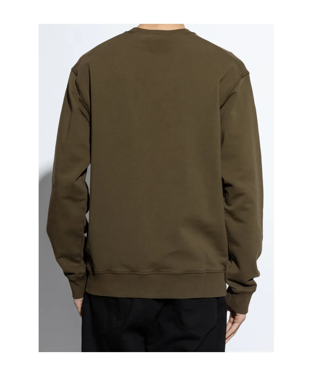 Logo-Embossed Crewneck Sweatshirt