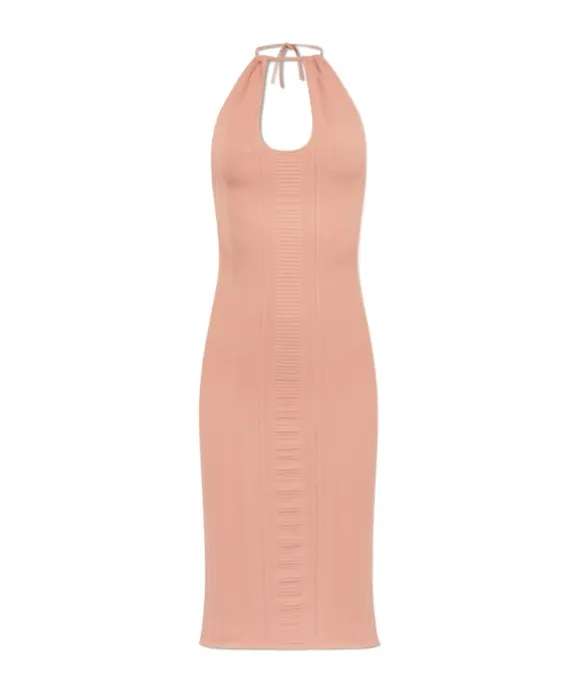 Halterneck Midi Dress
