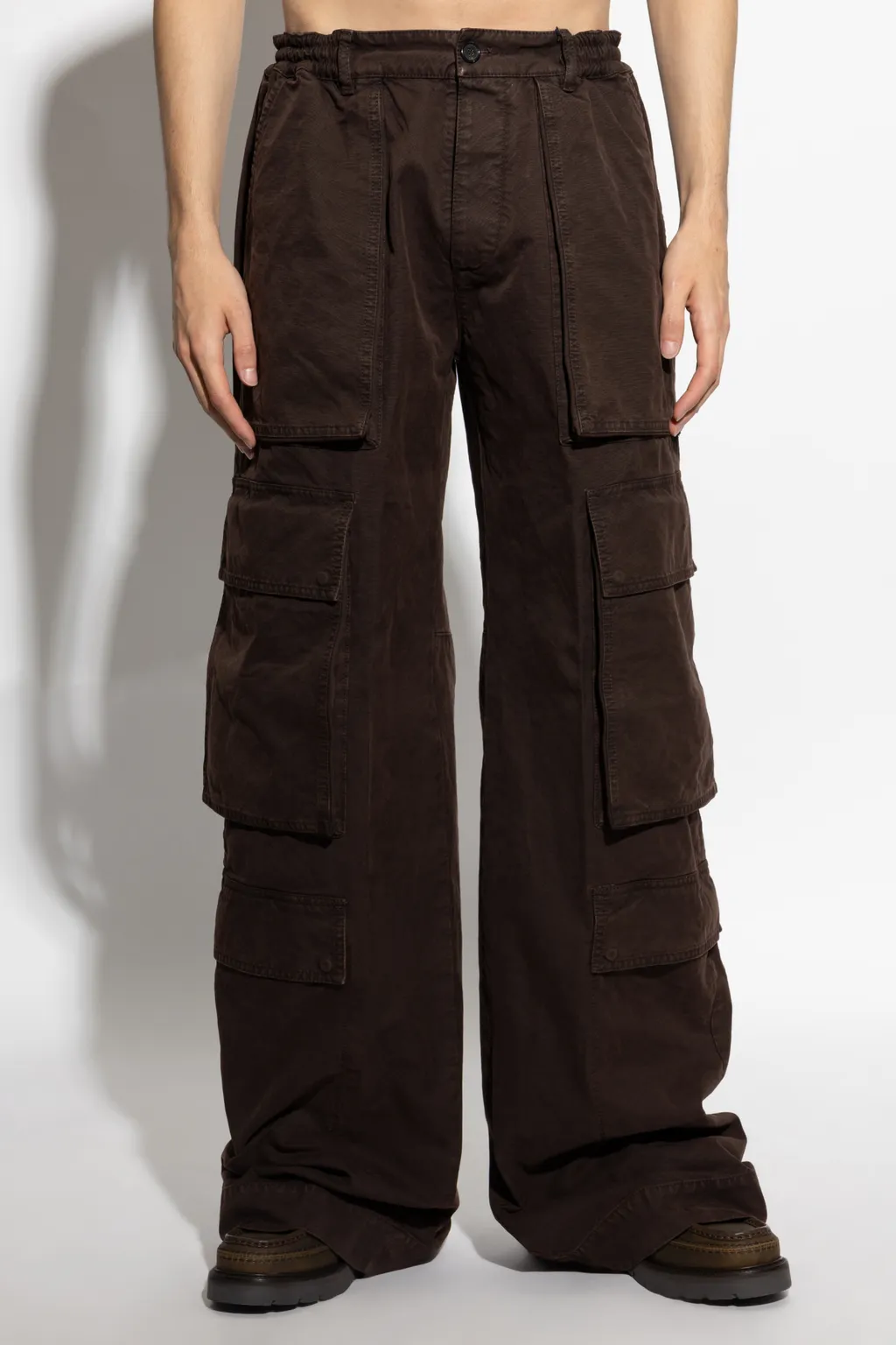 Icon Logo Patch Cargo Pants