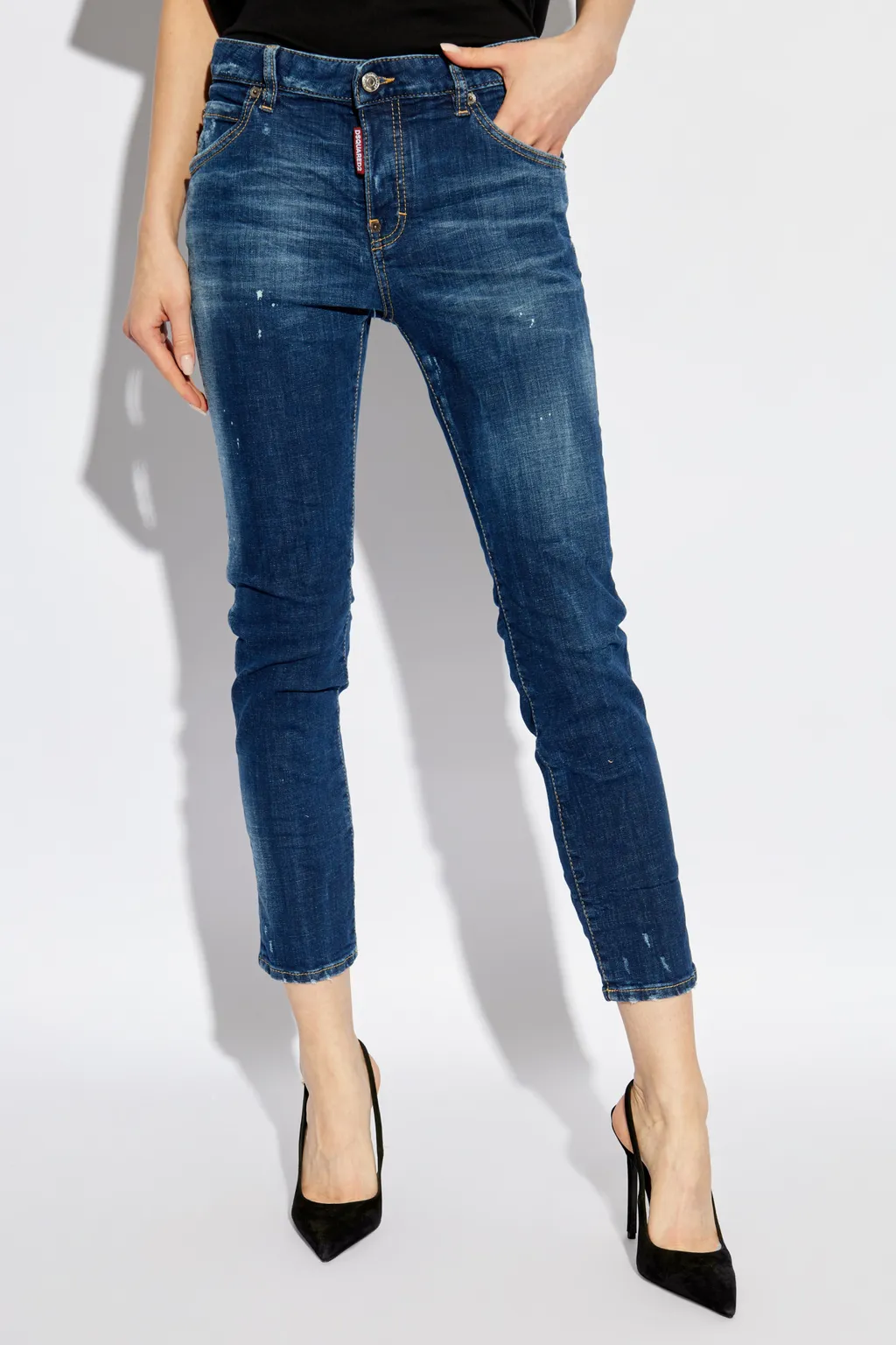 Distressed Skinny Jeans
