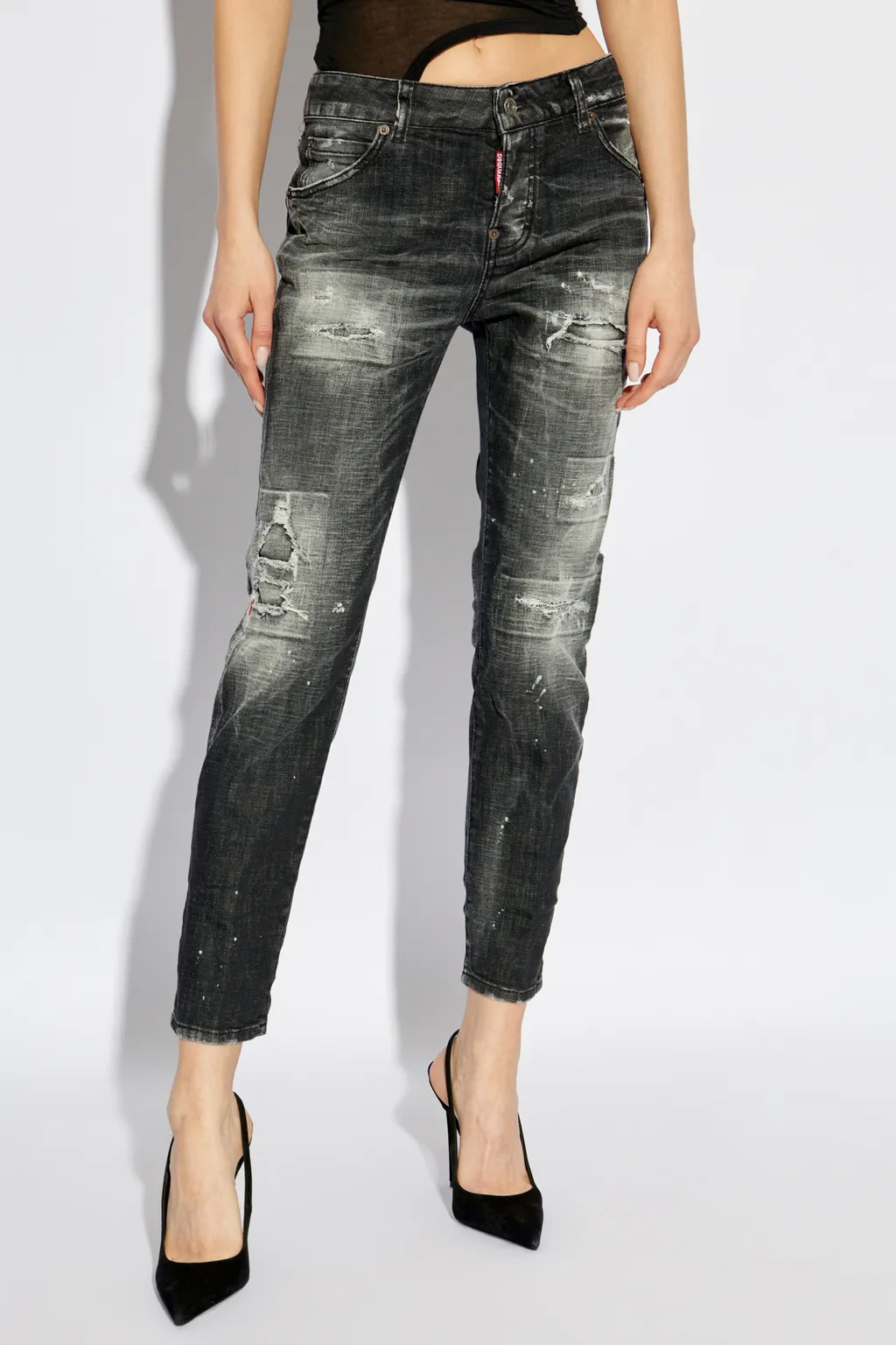Distressed Skinny Jeans