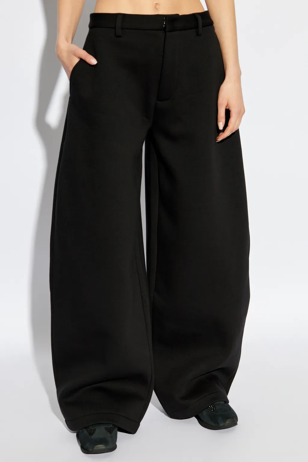 Icon Logo Wide Leg Trousers
