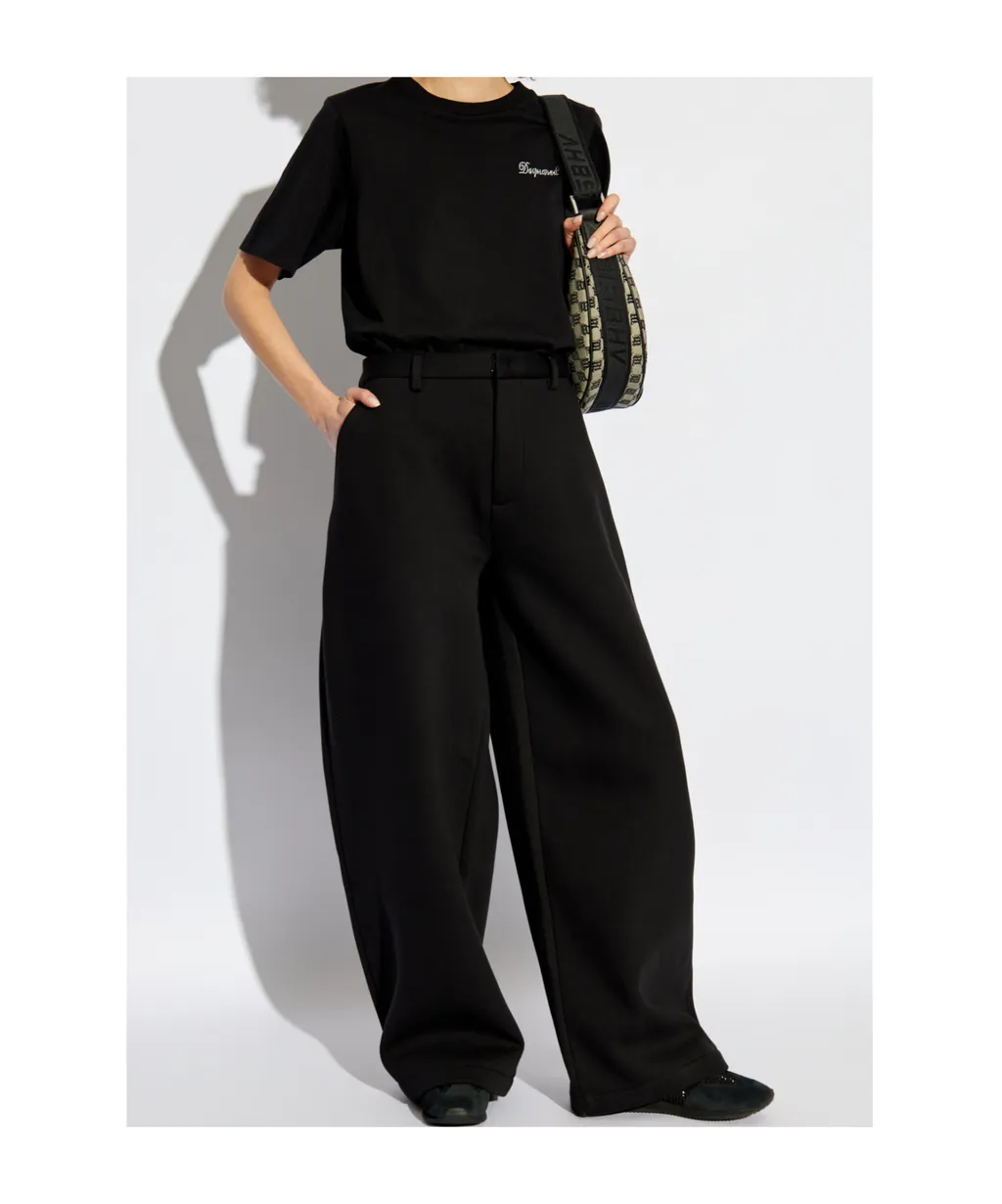 Icon Logo Wide Leg Trousers