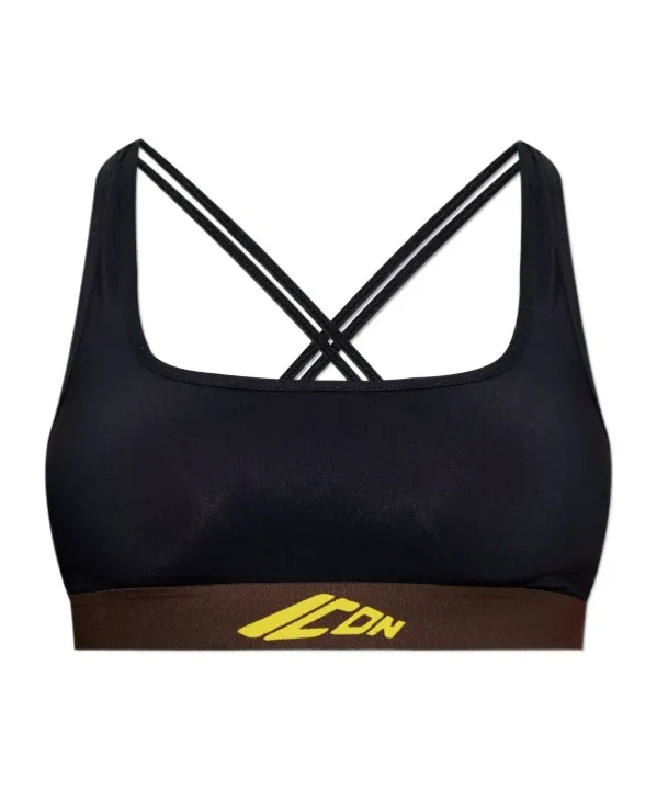 Logo Embroidered Sport Bra