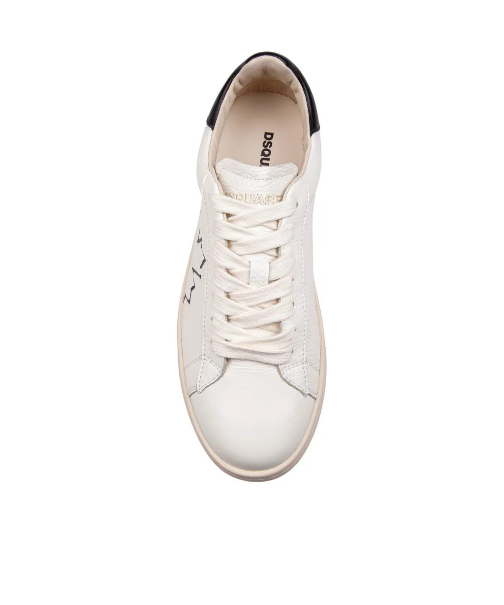 Leaf Printed Low-Top Sneakers