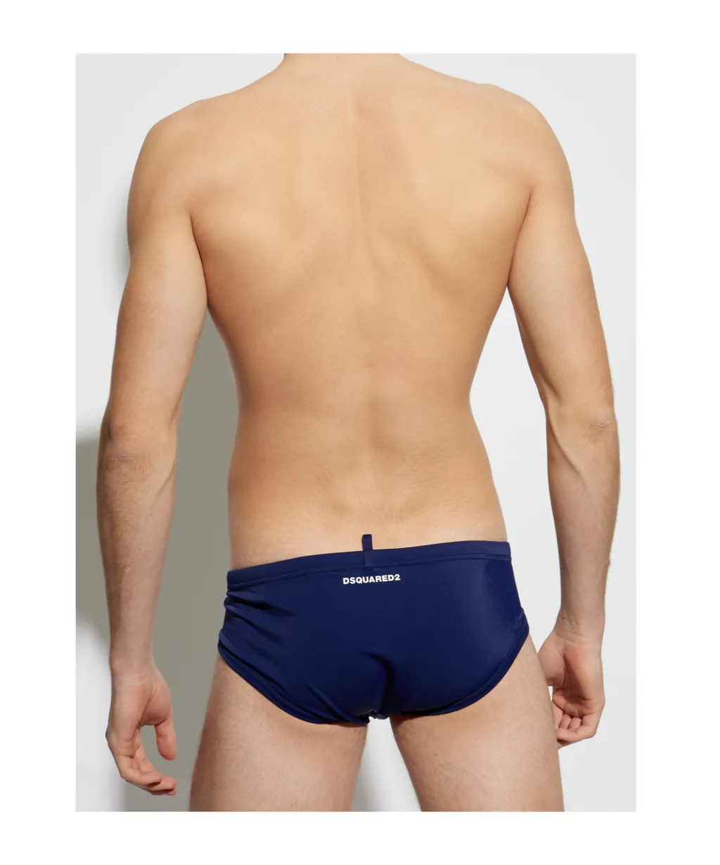 Elastic Waist Swimming Trunks